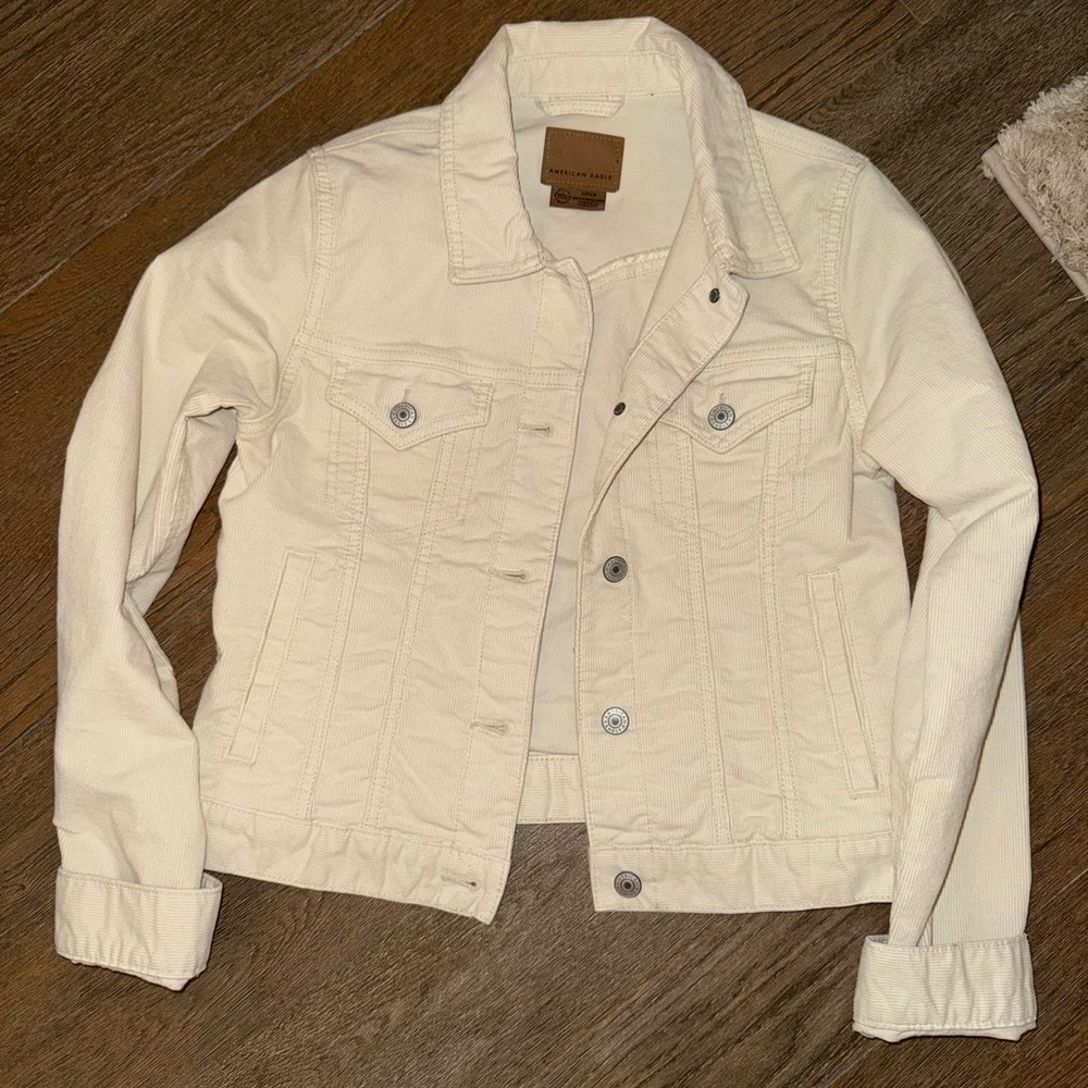 AE Cream Corduroy Jacket